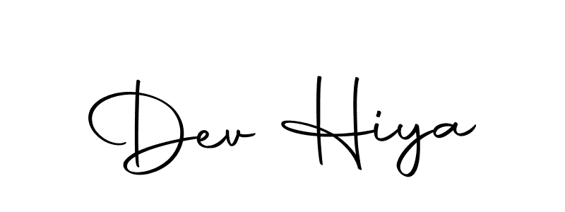 How to Draw Dev Hiya signature style? Autography-DOLnW is a latest design signature styles for name Dev Hiya. Dev Hiya signature style 10 images and pictures png