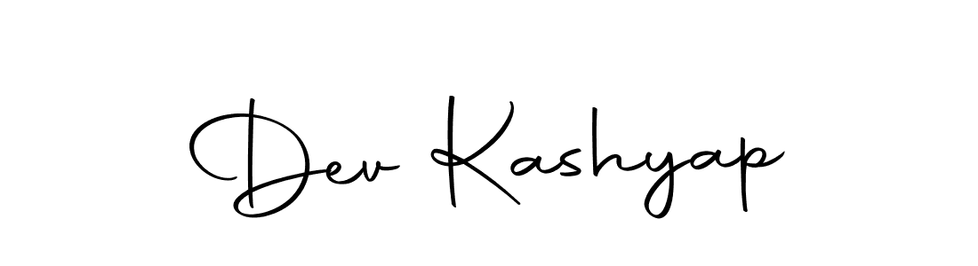 Make a beautiful signature design for name Dev Kashyap. With this signature (Autography-DOLnW) style, you can create a handwritten signature for free. Dev Kashyap signature style 10 images and pictures png