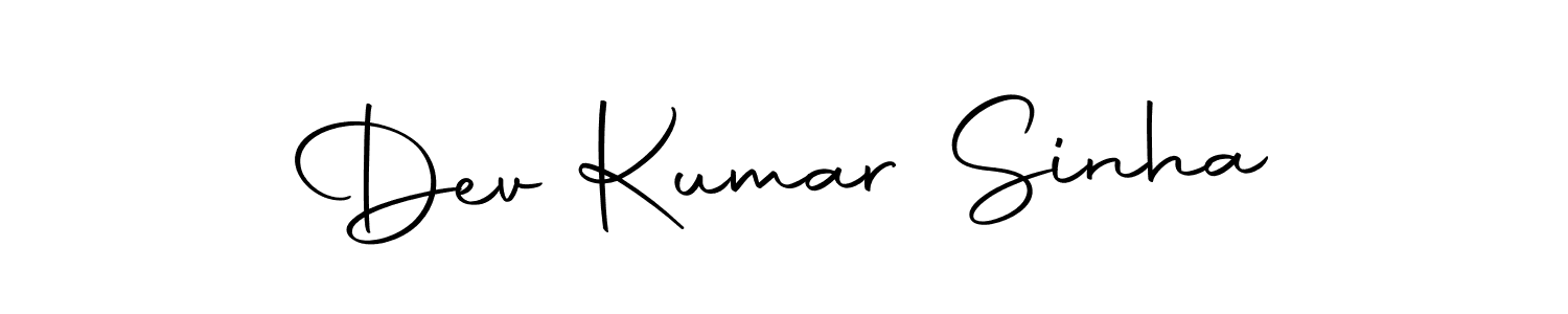 How to make Dev Kumar Sinha signature? Autography-DOLnW is a professional autograph style. Create handwritten signature for Dev Kumar Sinha name. Dev Kumar Sinha signature style 10 images and pictures png