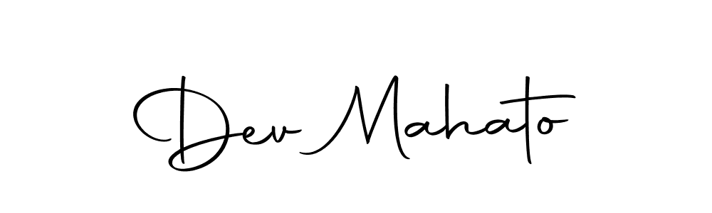 How to make Dev Mahato signature? Autography-DOLnW is a professional autograph style. Create handwritten signature for Dev Mahato name. Dev Mahato signature style 10 images and pictures png