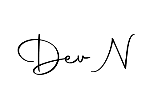 Make a beautiful signature design for name Dev N. Use this online signature maker to create a handwritten signature for free. Dev N signature style 10 images and pictures png