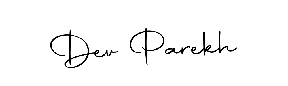 Here are the top 10 professional signature styles for the name Dev Parekh. These are the best autograph styles you can use for your name. Dev Parekh signature style 10 images and pictures png