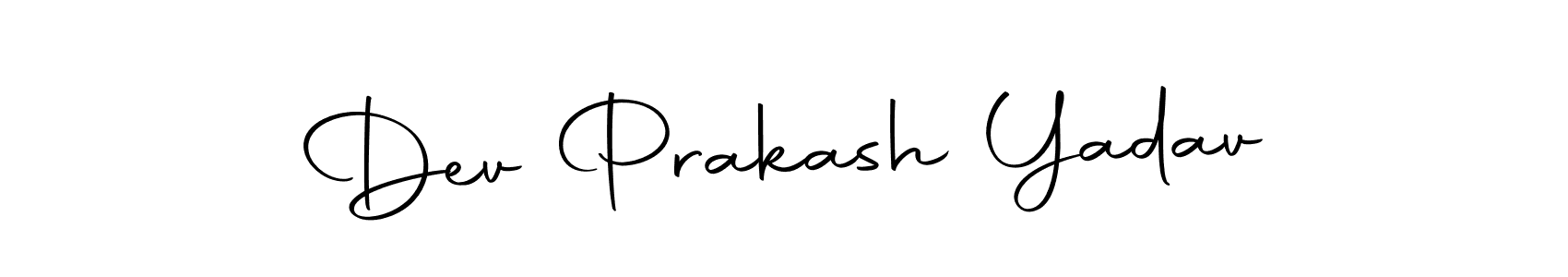 Make a short Dev Prakash Yadav signature style. Manage your documents anywhere anytime using Autography-DOLnW. Create and add eSignatures, submit forms, share and send files easily. Dev Prakash Yadav signature style 10 images and pictures png