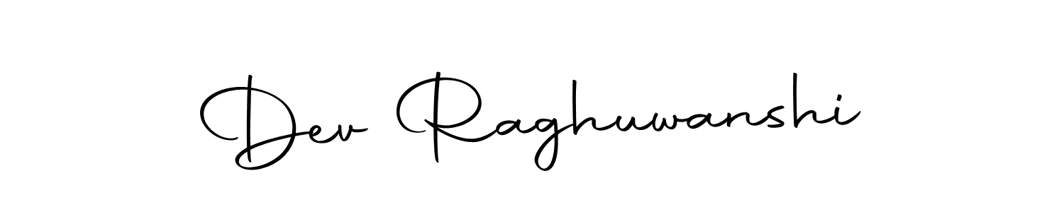 Make a beautiful signature design for name Dev Raghuwanshi. With this signature (Autography-DOLnW) style, you can create a handwritten signature for free. Dev Raghuwanshi signature style 10 images and pictures png
