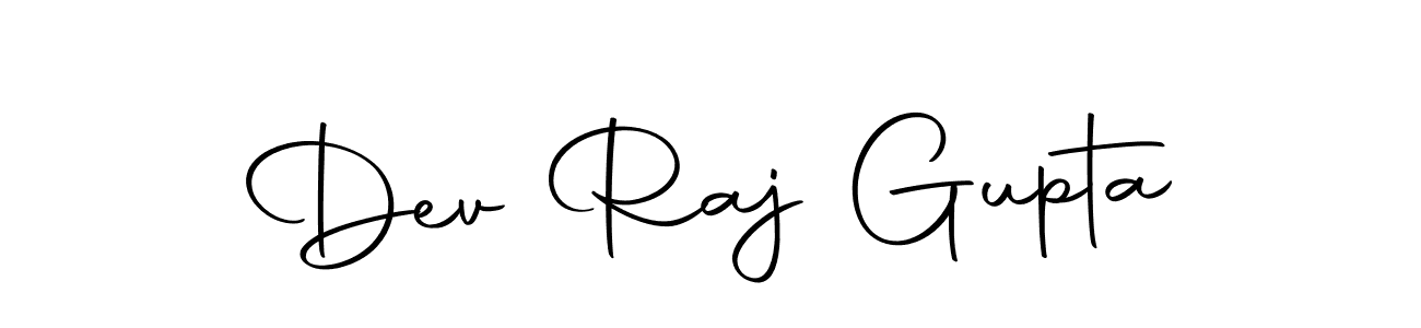 Make a beautiful signature design for name Dev Raj Gupta. With this signature (Autography-DOLnW) style, you can create a handwritten signature for free. Dev Raj Gupta signature style 10 images and pictures png