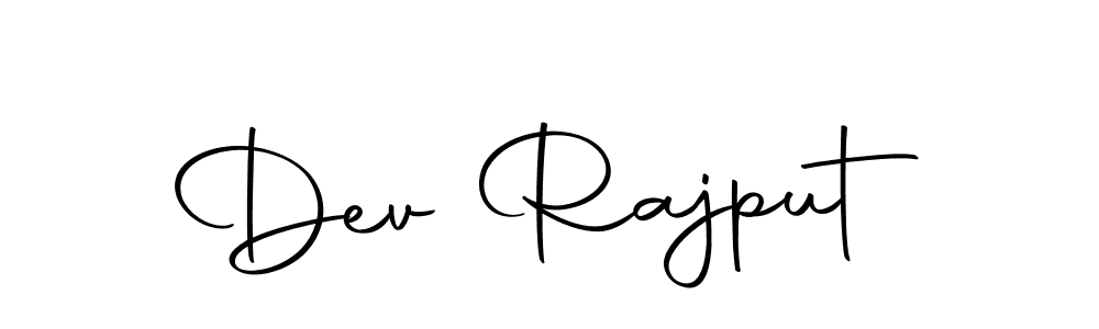 Create a beautiful signature design for name Dev Rajput. With this signature (Autography-DOLnW) fonts, you can make a handwritten signature for free. Dev Rajput signature style 10 images and pictures png