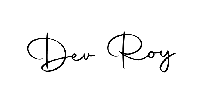 The best way (Autography-DOLnW) to make a short signature is to pick only two or three words in your name. The name Dev Roy include a total of six letters. For converting this name. Dev Roy signature style 10 images and pictures png
