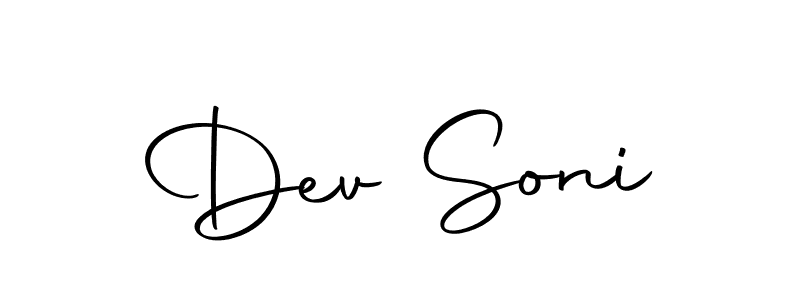 Here are the top 10 professional signature styles for the name Dev Soni. These are the best autograph styles you can use for your name. Dev Soni signature style 10 images and pictures png