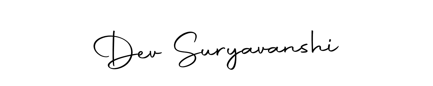 You can use this online signature creator to create a handwritten signature for the name Dev Suryavanshi. This is the best online autograph maker. Dev Suryavanshi signature style 10 images and pictures png