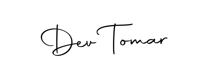 How to make Dev Tomar signature? Autography-DOLnW is a professional autograph style. Create handwritten signature for Dev Tomar name. Dev Tomar signature style 10 images and pictures png