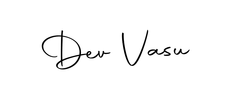 It looks lik you need a new signature style for name Dev Vasu. Design unique handwritten (Autography-DOLnW) signature with our free signature maker in just a few clicks. Dev Vasu signature style 10 images and pictures png
