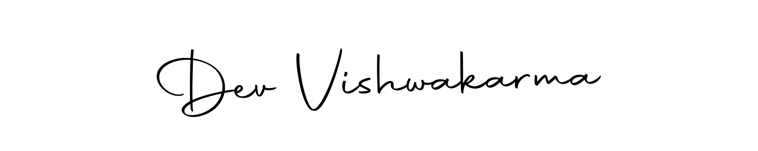 You should practise on your own different ways (Autography-DOLnW) to write your name (Dev Vishwakarma) in signature. don't let someone else do it for you. Dev Vishwakarma signature style 10 images and pictures png