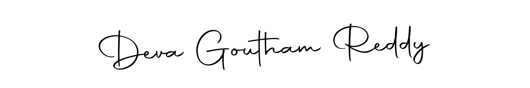 How to make Deva Goutham Reddy signature? Autography-DOLnW is a professional autograph style. Create handwritten signature for Deva Goutham Reddy name. Deva Goutham Reddy signature style 10 images and pictures png