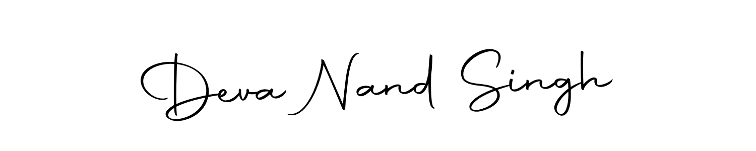 Design your own signature with our free online signature maker. With this signature software, you can create a handwritten (Autography-DOLnW) signature for name Deva Nand Singh. Deva Nand Singh signature style 10 images and pictures png