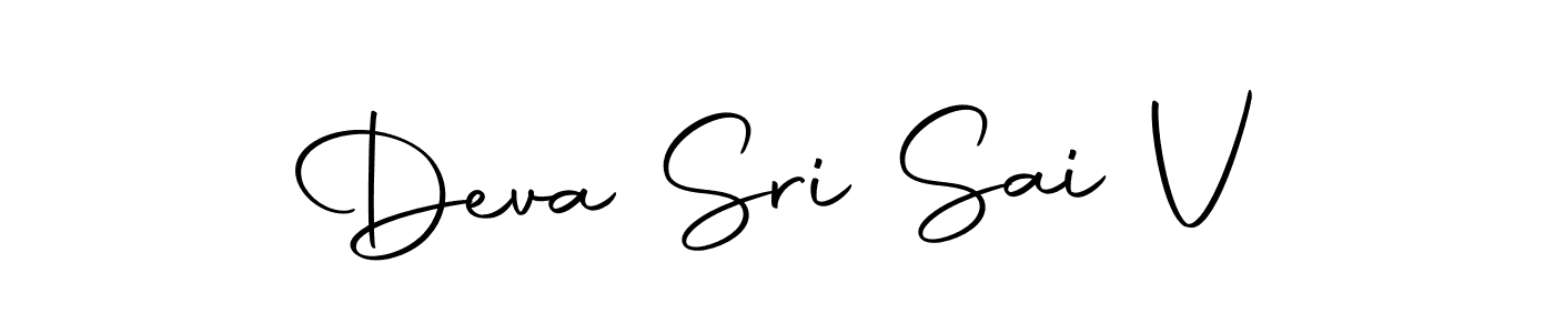 It looks lik you need a new signature style for name Deva Sri Sai V. Design unique handwritten (Autography-DOLnW) signature with our free signature maker in just a few clicks. Deva Sri Sai V signature style 10 images and pictures png