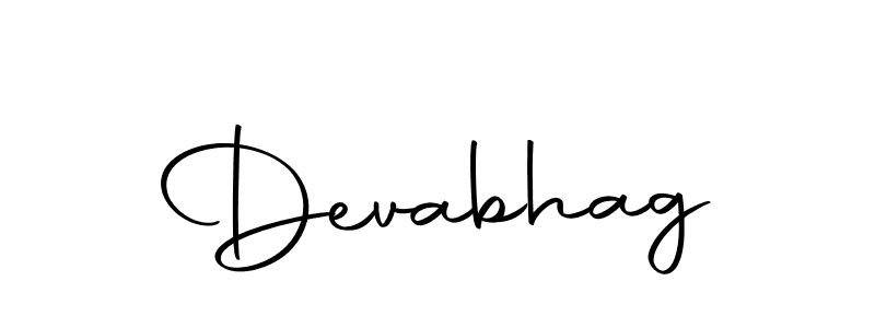 Devabhag stylish signature style. Best Handwritten Sign (Autography-DOLnW) for my name. Handwritten Signature Collection Ideas for my name Devabhag. Devabhag signature style 10 images and pictures png