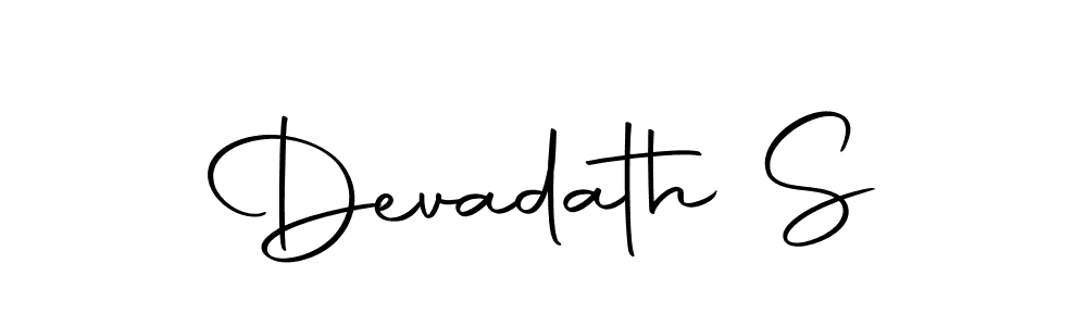 Make a short Devadath S signature style. Manage your documents anywhere anytime using Autography-DOLnW. Create and add eSignatures, submit forms, share and send files easily. Devadath S signature style 10 images and pictures png