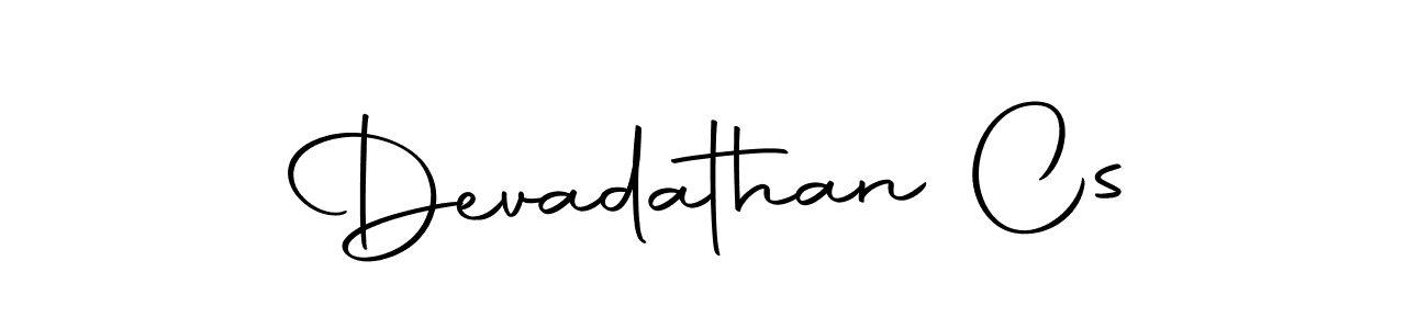 Also we have Devadathan Cs name is the best signature style. Create professional handwritten signature collection using Autography-DOLnW autograph style. Devadathan Cs signature style 10 images and pictures png