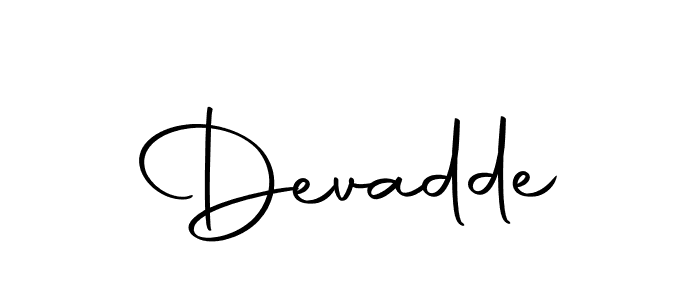 How to make Devadde name signature. Use Autography-DOLnW style for creating short signs online. This is the latest handwritten sign. Devadde signature style 10 images and pictures png