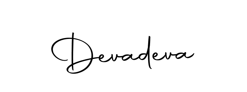 Make a beautiful signature design for name Devadeva. With this signature (Autography-DOLnW) style, you can create a handwritten signature for free. Devadeva signature style 10 images and pictures png