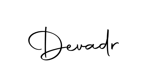 Design your own signature with our free online signature maker. With this signature software, you can create a handwritten (Autography-DOLnW) signature for name Devadr. Devadr signature style 10 images and pictures png