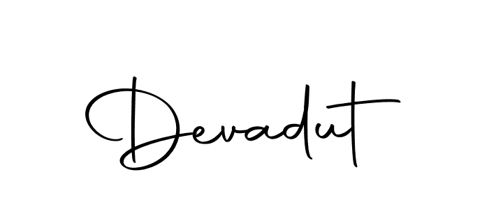 How to make Devadut signature? Autography-DOLnW is a professional autograph style. Create handwritten signature for Devadut name. Devadut signature style 10 images and pictures png