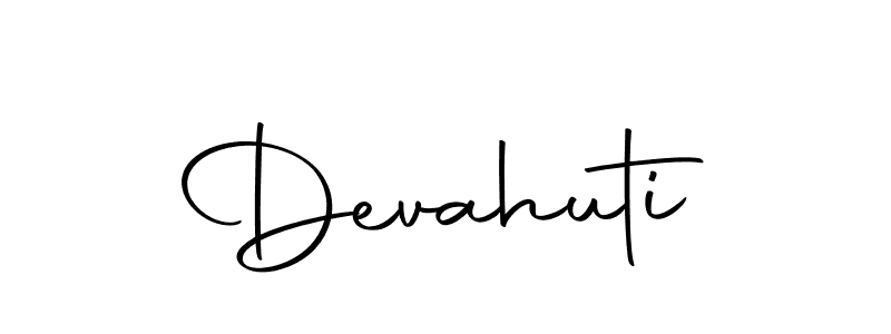 You can use this online signature creator to create a handwritten signature for the name Devahuti. This is the best online autograph maker. Devahuti signature style 10 images and pictures png