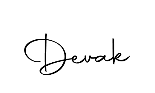 Devak stylish signature style. Best Handwritten Sign (Autography-DOLnW) for my name. Handwritten Signature Collection Ideas for my name Devak. Devak signature style 10 images and pictures png