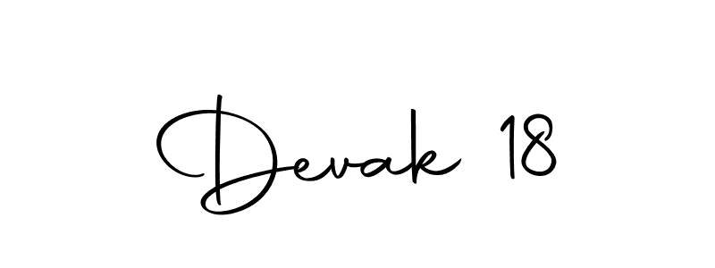 How to make Devak 18 name signature. Use Autography-DOLnW style for creating short signs online. This is the latest handwritten sign. Devak 18 signature style 10 images and pictures png