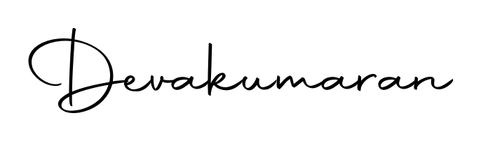 Achieve flawless digital penmanship with Devakumaran name in Autography-DOLnW font. The perfect tool for creating online signatures. Devakumaran signature style 10 images and pictures png