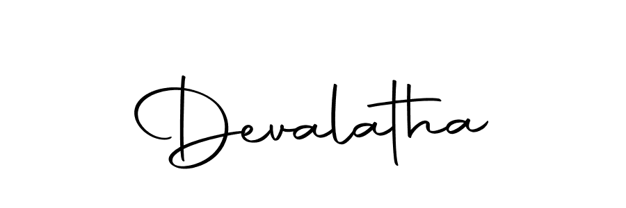 Make a beautiful signature design for name Devalatha. Use this online signature maker to create a handwritten signature for free. Devalatha signature style 10 images and pictures png