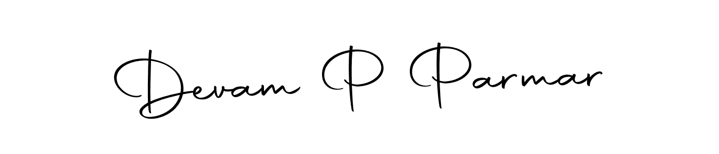 You should practise on your own different ways (Autography-DOLnW) to write your name (Devam P Parmar) in signature. don't let someone else do it for you. Devam P Parmar signature style 10 images and pictures png