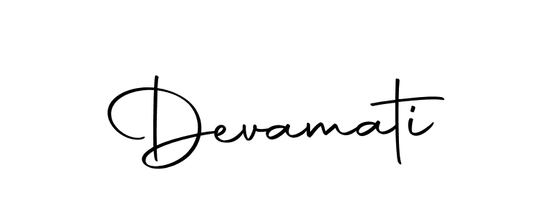 Use a signature maker to create a handwritten signature online. With this signature software, you can design (Autography-DOLnW) your own signature for name Devamati. Devamati signature style 10 images and pictures png