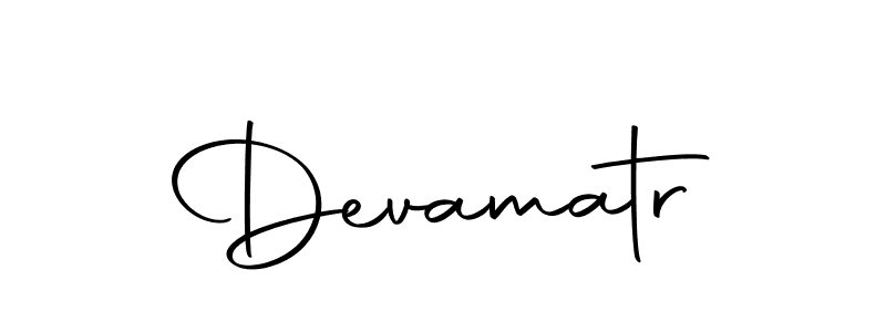 How to make Devamatr name signature. Use Autography-DOLnW style for creating short signs online. This is the latest handwritten sign. Devamatr signature style 10 images and pictures png