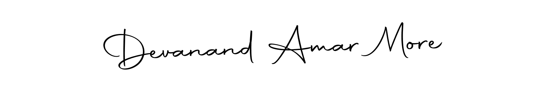 You should practise on your own different ways (Autography-DOLnW) to write your name (Devanand Amar More) in signature. don't let someone else do it for you. Devanand Amar More signature style 10 images and pictures png