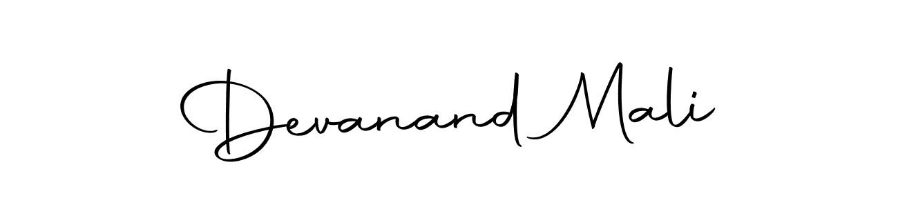 Use a signature maker to create a handwritten signature online. With this signature software, you can design (Autography-DOLnW) your own signature for name Devanand Mali. Devanand Mali signature style 10 images and pictures png