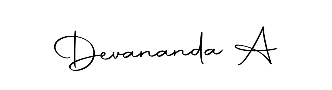 You should practise on your own different ways (Autography-DOLnW) to write your name (Devananda A) in signature. don't let someone else do it for you. Devananda A signature style 10 images and pictures png