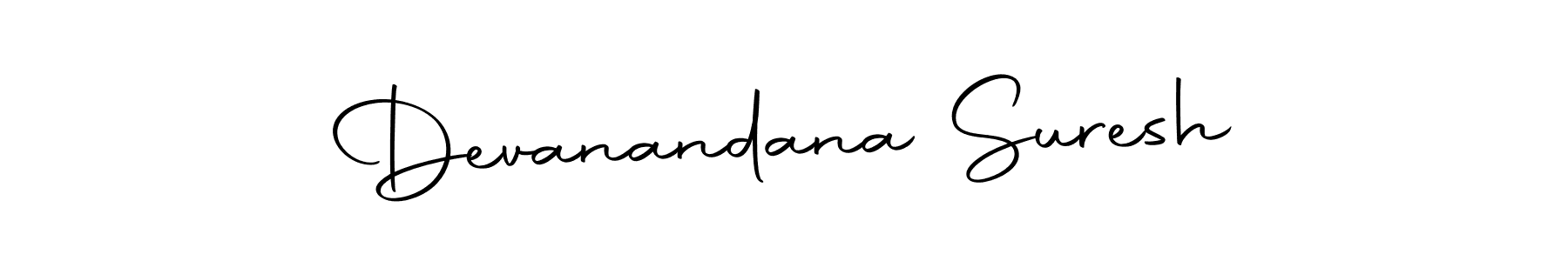 Autography-DOLnW is a professional signature style that is perfect for those who want to add a touch of class to their signature. It is also a great choice for those who want to make their signature more unique. Get Devanandana Suresh name to fancy signature for free. Devanandana Suresh signature style 10 images and pictures png