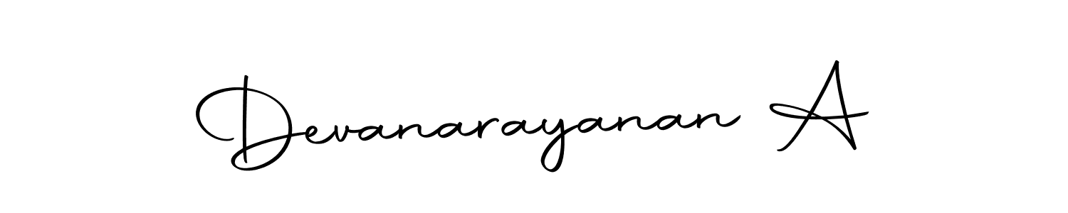 This is the best signature style for the Devanarayanan A name. Also you like these signature font (Autography-DOLnW). Mix name signature. Devanarayanan A signature style 10 images and pictures png