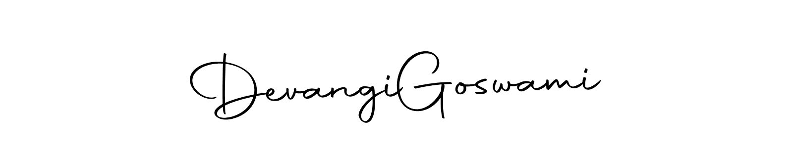 Here are the top 10 professional signature styles for the name Devangi  Goswami. These are the best autograph styles you can use for your name. Devangi  Goswami signature style 10 images and pictures png