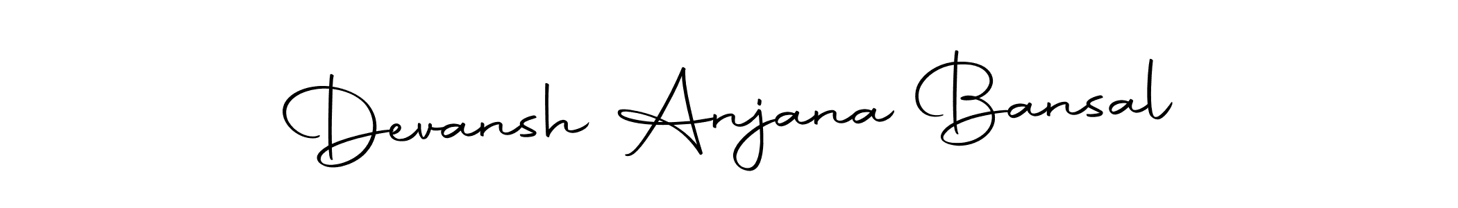 This is the best signature style for the Devansh Anjana Bansal name. Also you like these signature font (Autography-DOLnW). Mix name signature. Devansh Anjana Bansal signature style 10 images and pictures png