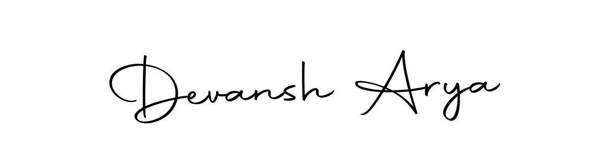 How to make Devansh Arya signature? Autography-DOLnW is a professional autograph style. Create handwritten signature for Devansh Arya name. Devansh Arya signature style 10 images and pictures png