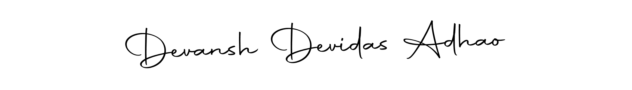 Similarly Autography-DOLnW is the best handwritten signature design. Signature creator online .You can use it as an online autograph creator for name Devansh Devidas Adhao. Devansh Devidas Adhao signature style 10 images and pictures png