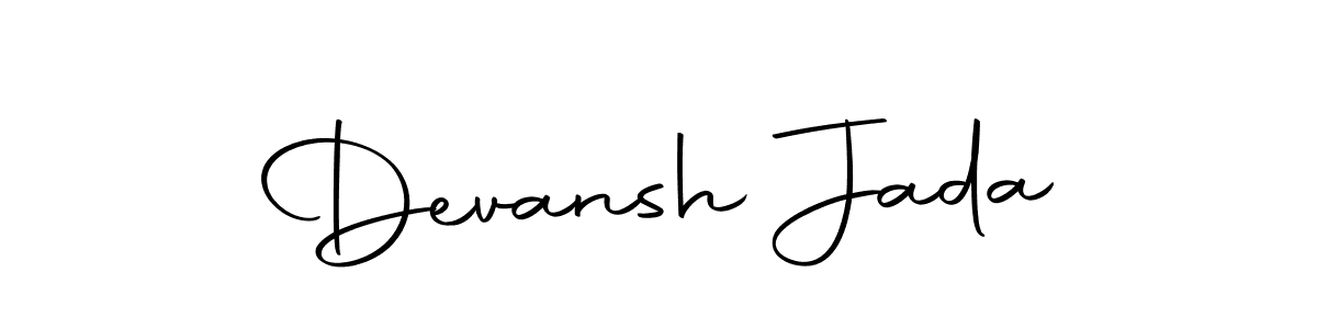 Make a beautiful signature design for name Devansh Jada. Use this online signature maker to create a handwritten signature for free. Devansh Jada signature style 10 images and pictures png