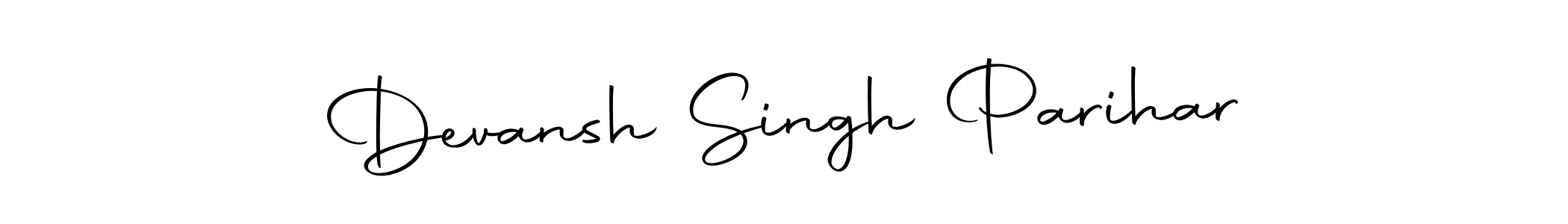 Design your own signature with our free online signature maker. With this signature software, you can create a handwritten (Autography-DOLnW) signature for name Devansh Singh Parihar. Devansh Singh Parihar signature style 10 images and pictures png