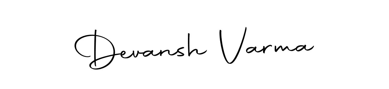 It looks lik you need a new signature style for name Devansh Varma. Design unique handwritten (Autography-DOLnW) signature with our free signature maker in just a few clicks. Devansh Varma signature style 10 images and pictures png