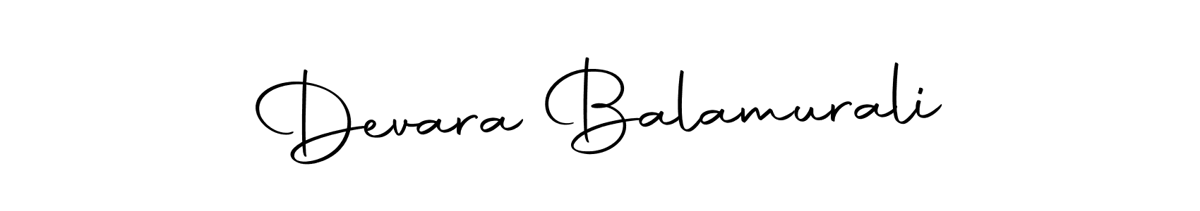 Make a short Devara Balamurali signature style. Manage your documents anywhere anytime using Autography-DOLnW. Create and add eSignatures, submit forms, share and send files easily. Devara Balamurali signature style 10 images and pictures png