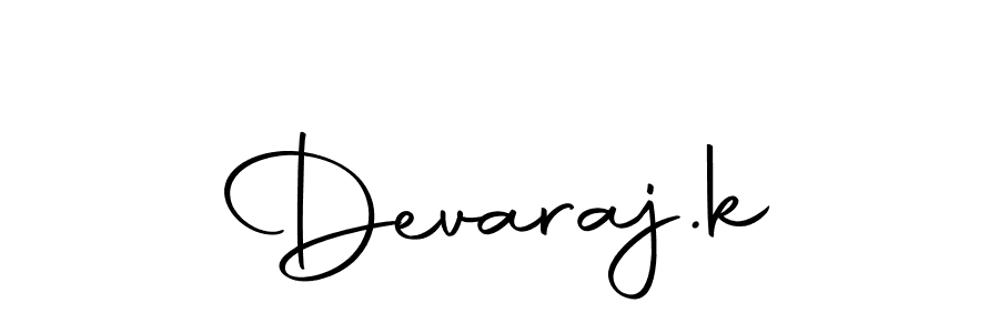 You should practise on your own different ways (Autography-DOLnW) to write your name (Devaraj.k) in signature. don't let someone else do it for you. Devaraj.k signature style 10 images and pictures png
