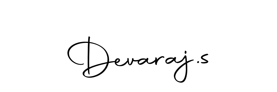 Design your own signature with our free online signature maker. With this signature software, you can create a handwritten (Autography-DOLnW) signature for name Devaraj.s. Devaraj.s signature style 10 images and pictures png
