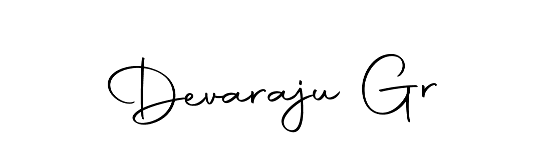 Create a beautiful signature design for name Devaraju Gr. With this signature (Autography-DOLnW) fonts, you can make a handwritten signature for free. Devaraju Gr signature style 10 images and pictures png